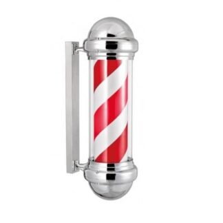 Polo Barbero Rojo Y Blanco Epsilon